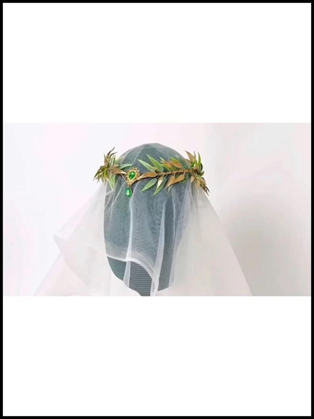 Fairy Crown and Elf Ear Cuffs Set, Adjustable Handcrafted Flower Headpiece